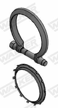 Klemmstück, Abgasanlage