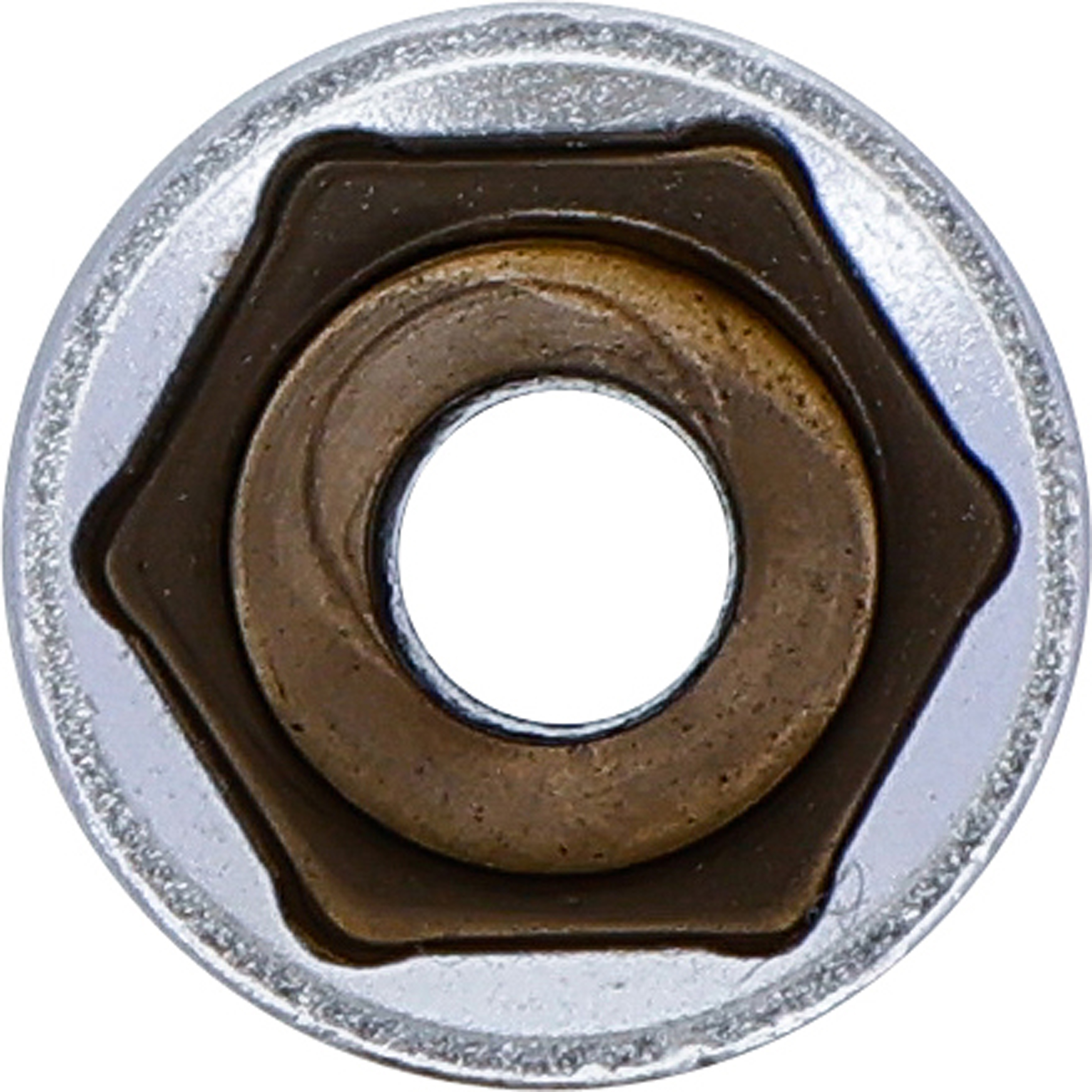 BGS Steckschlüssel-Einsatz Sechskant, tief | Antrieb Innenvierkant 6,3 mm (1/4") | SW 13 mm