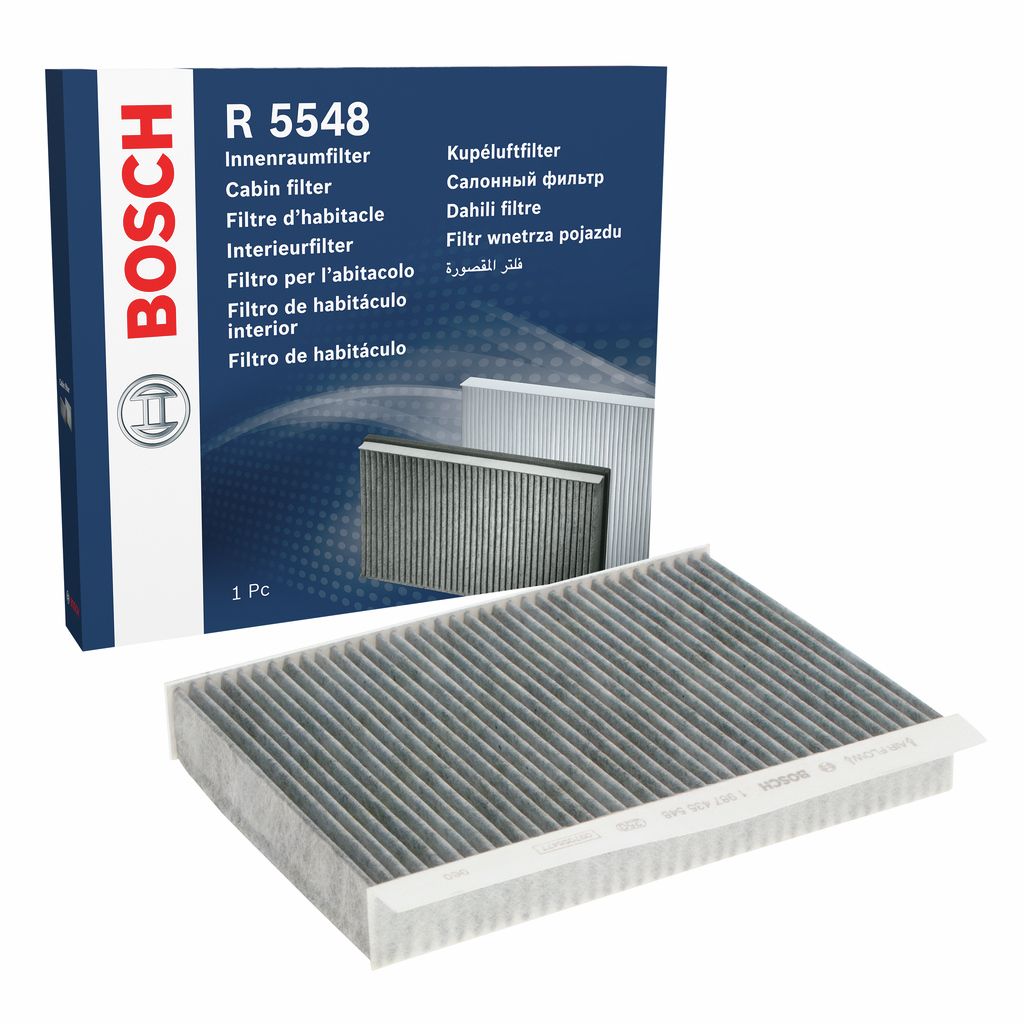 Filter, Innenraumluft “BOSCH Aktivkohlefilter , 220 mm, 157 mm”