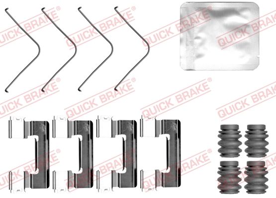 Zubehörsatz, Scheibenbremsbelag