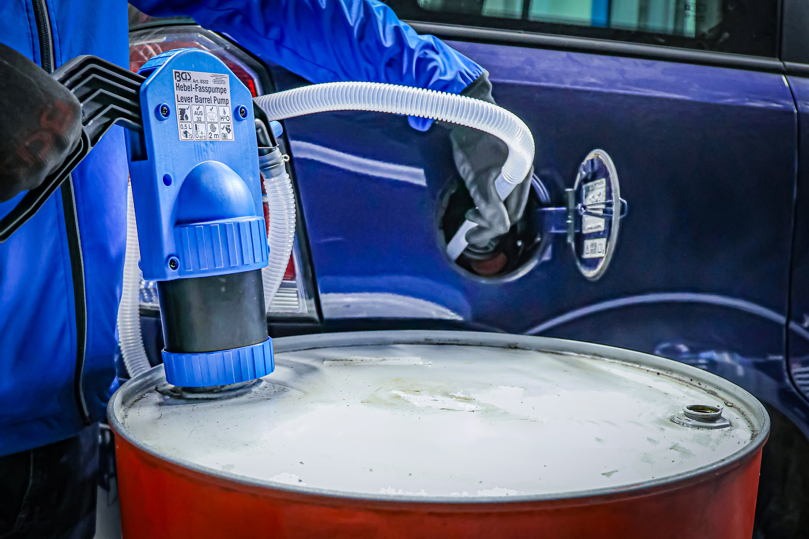BGS Hebel-Fasspumpe | für Harnstoff (AUS32)