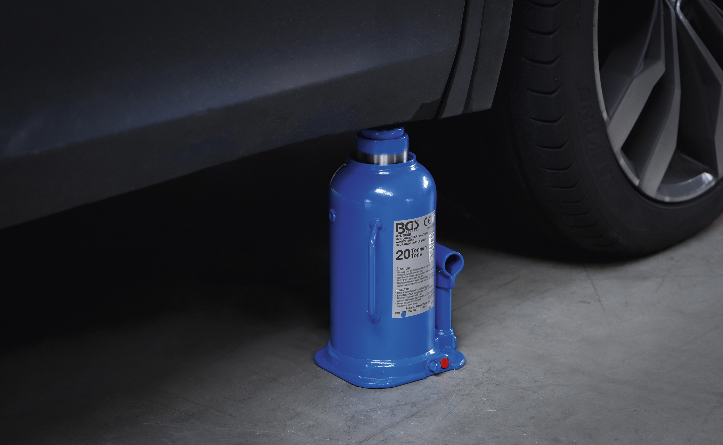 BGS Hydraulischer Flaschen-Wagenheber | 20 t