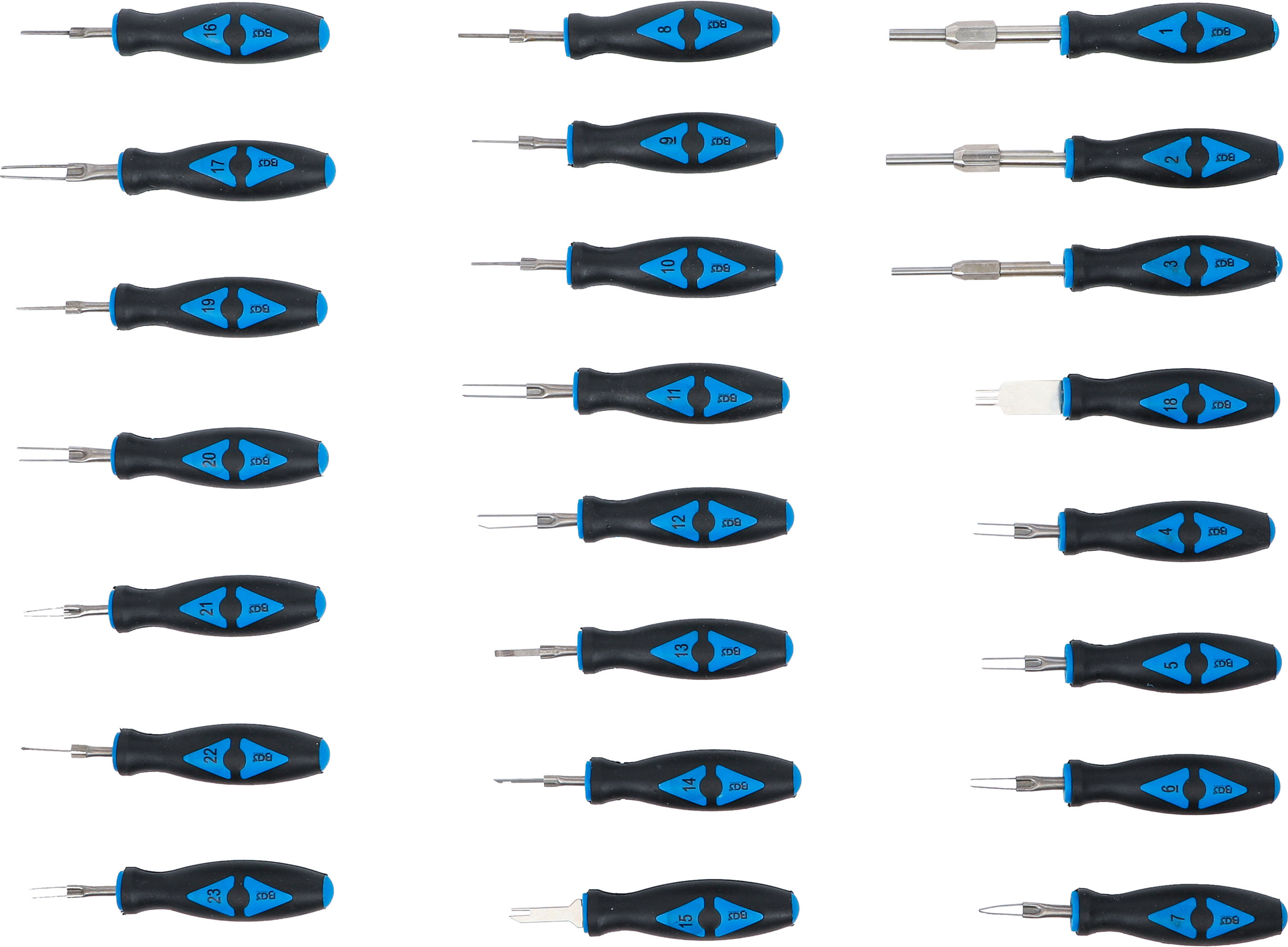 BGS Stecker-Entriegelungs-Werkzeug-Satz | 23-tlg. BGS Stecker-Entriegelungs-Werkzeug-Satz | 23-tlg.