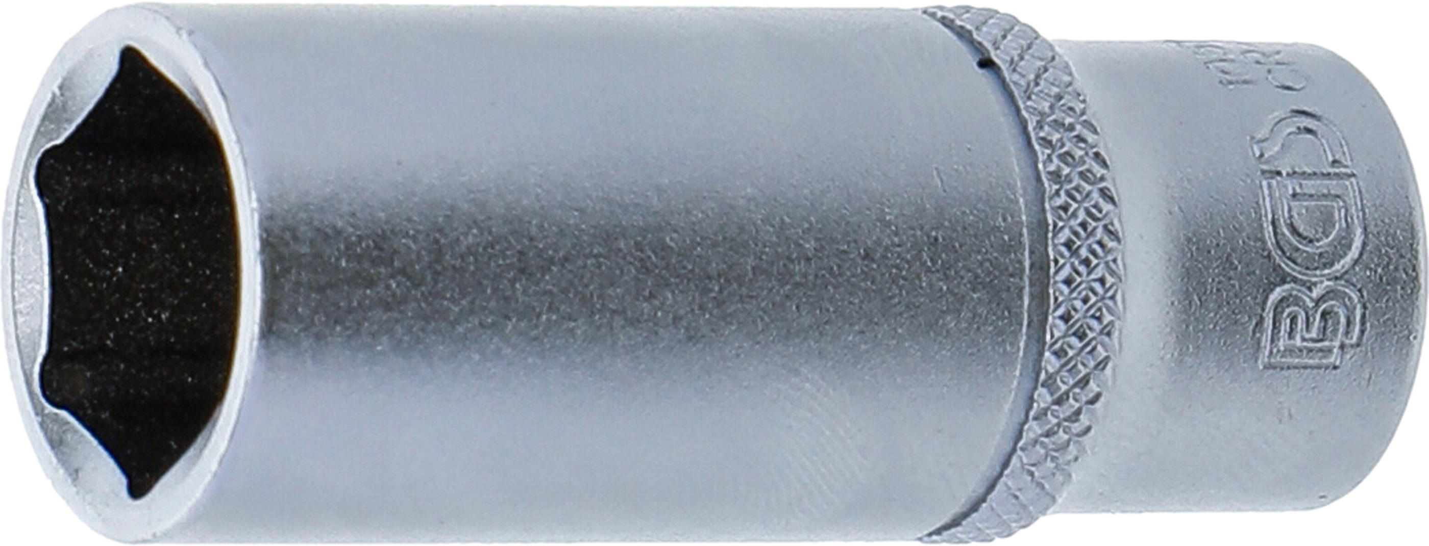 BGS Steckschlüssel-Einsatz Sechskant, tief | Antrieb Innenvierkant 6,3 mm (1/4") | SW 14 mm