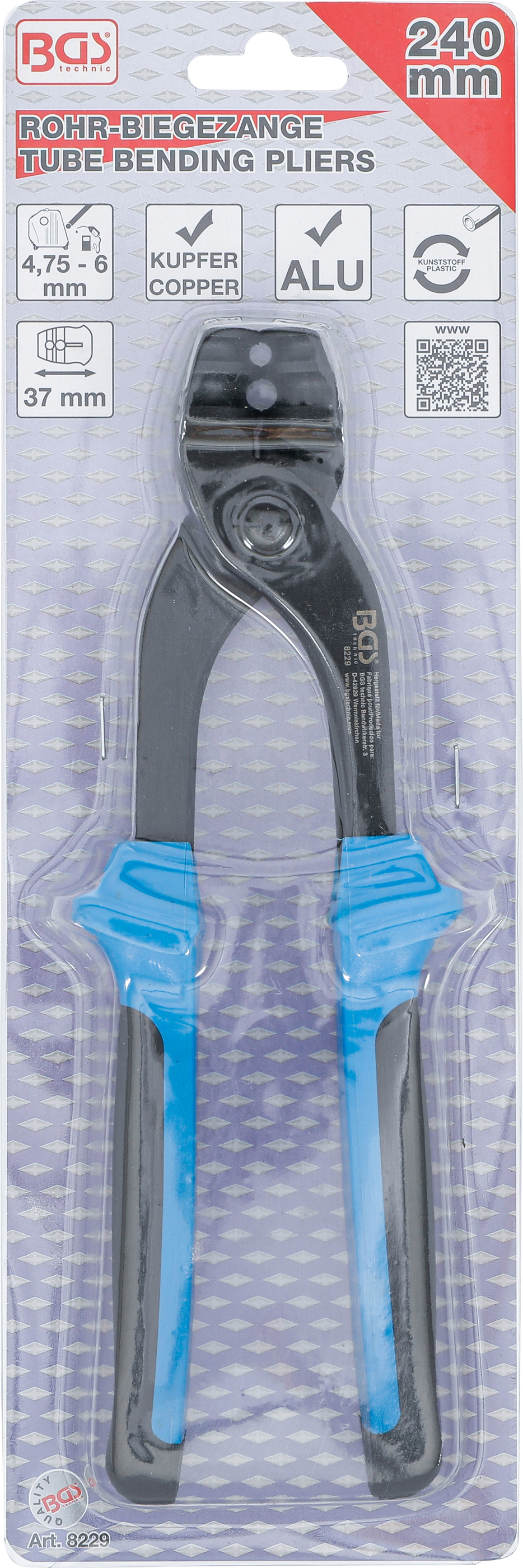 BGS Rohr-Biegezange | 4,75 + 6 mm