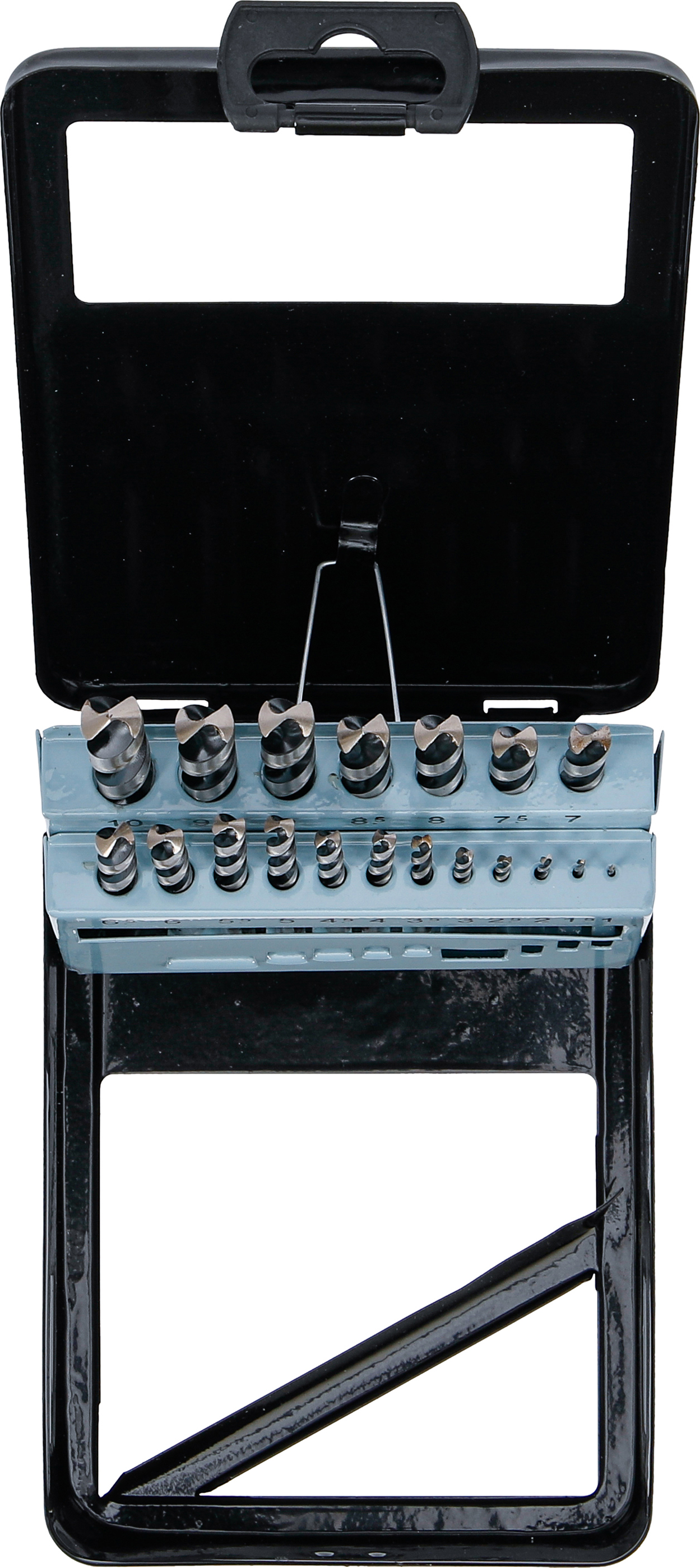 BGS HSS-Spiralbohrer-Satz | 1 - 10 mm | 19-tlg.