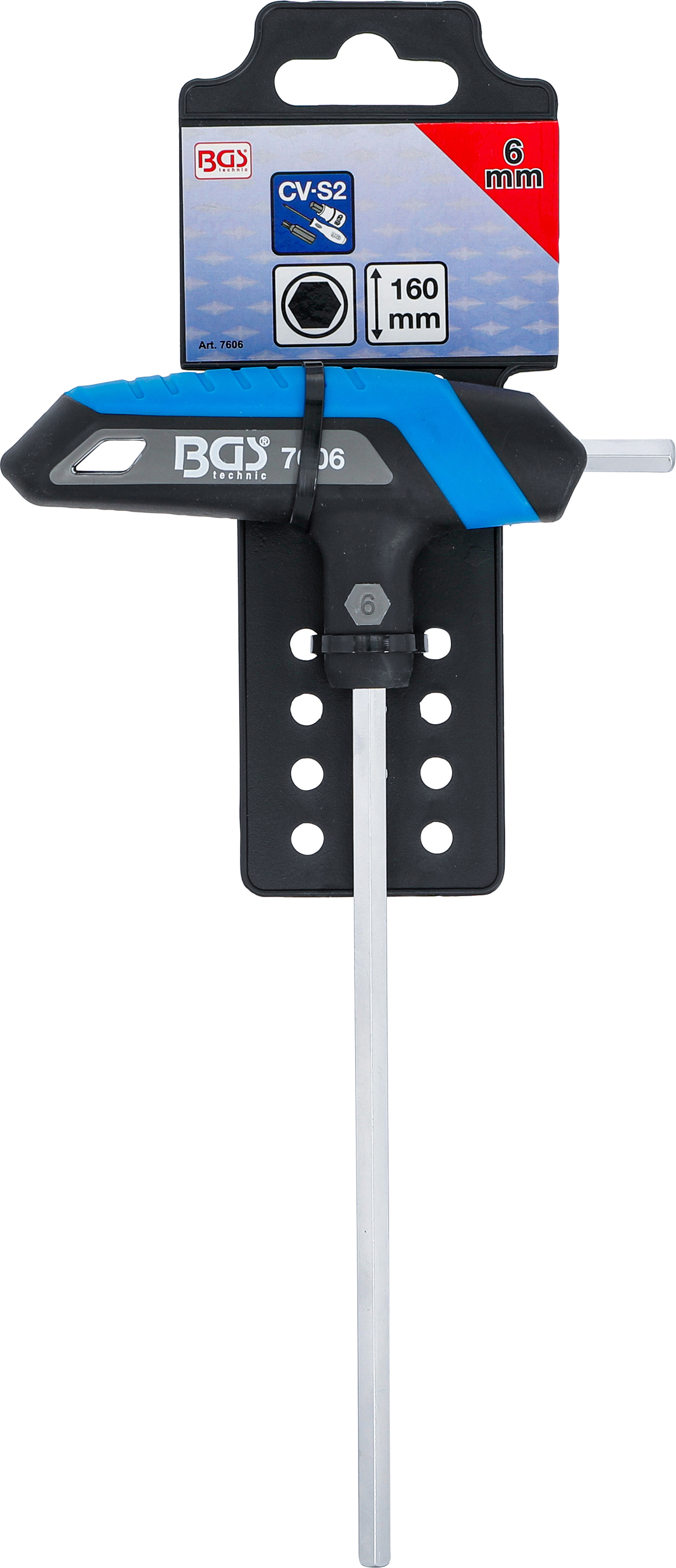 BGS Schraubendreher mit T-Griff | Innensechskant | 6 mm