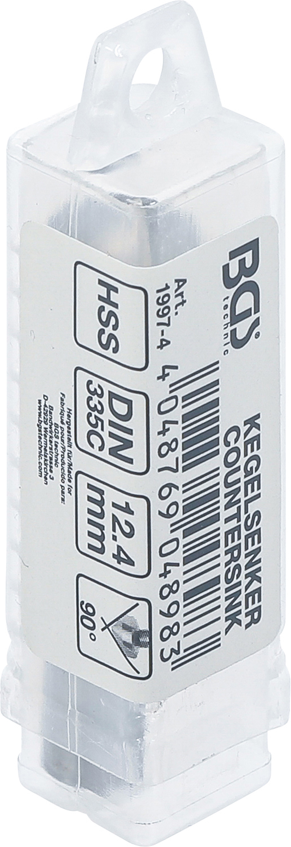 BGS Kegelsenker | HSS | DIN 335 Form C | Ø 12,4 mm