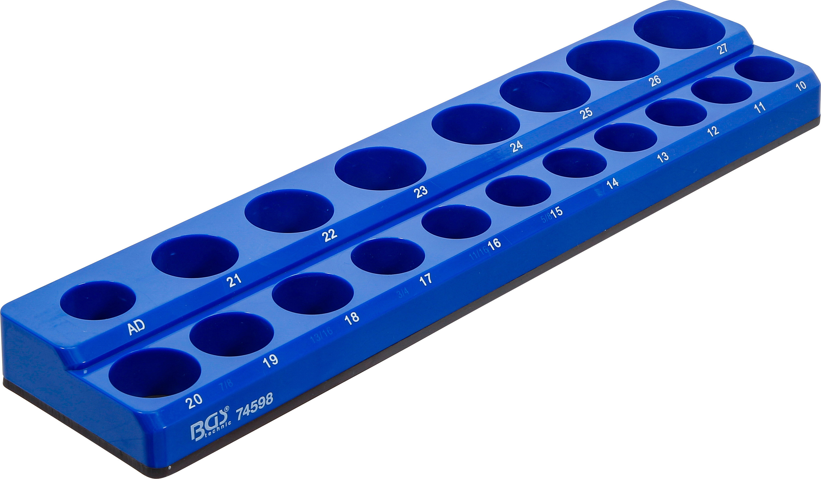 BGS Kunststoffhalter für Steckschlüssel-Einsätze | magnetisch | 12,5 mm (1/2")