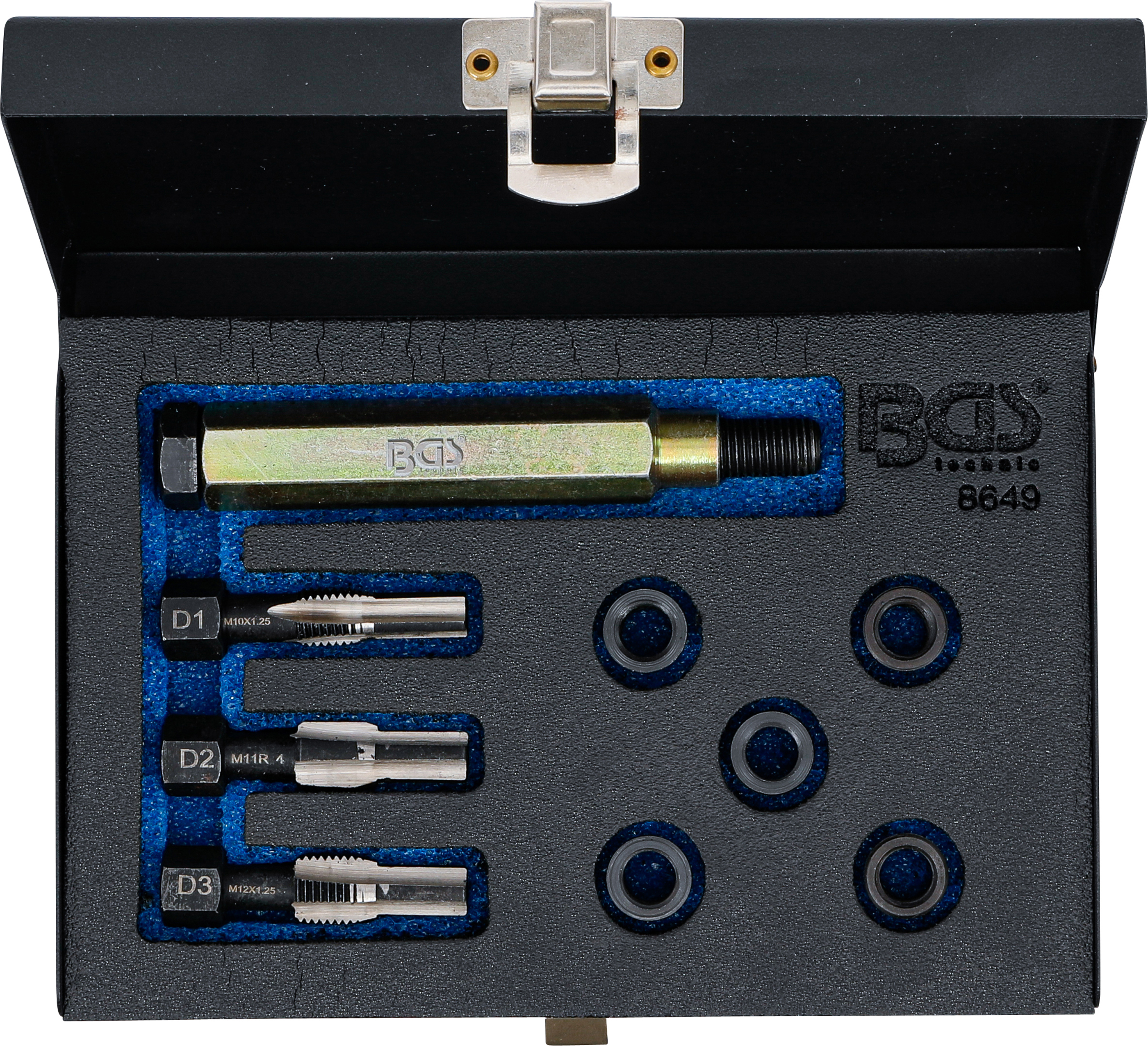 BGS Reparatursatz für Glühkerzengewinde | M10 x 1.25