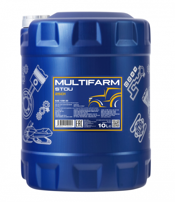 10W-30 Mannol 2501 Multifarm STOU 10 Liter