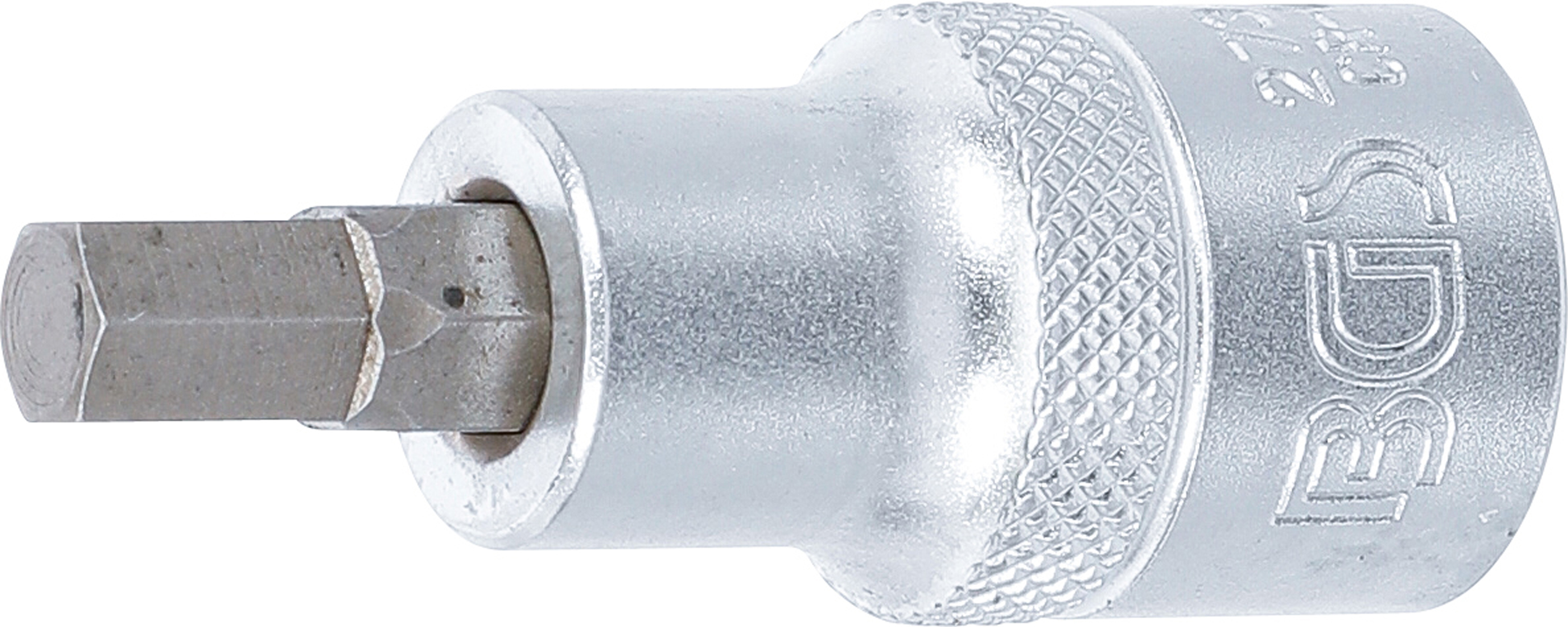 BGS Bit-Einsatz | Länge 55 mm | Antrieb Innenvierkant 12,5 mm (1/2") | Innensechskant 9/32"