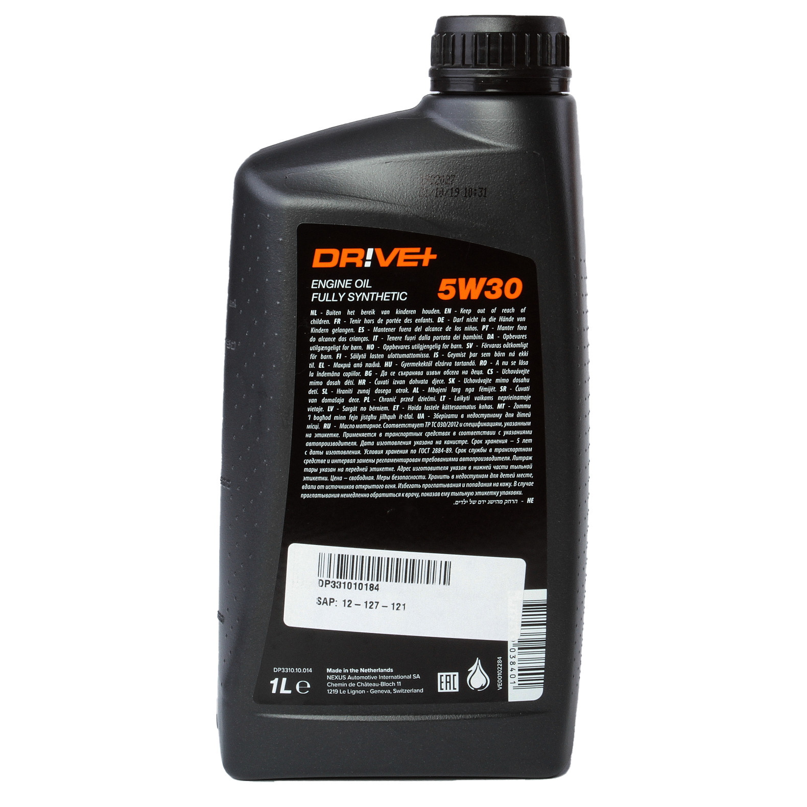 5W-30 Drive+ DPF Fully Synthetic Motoröl 1 Liter