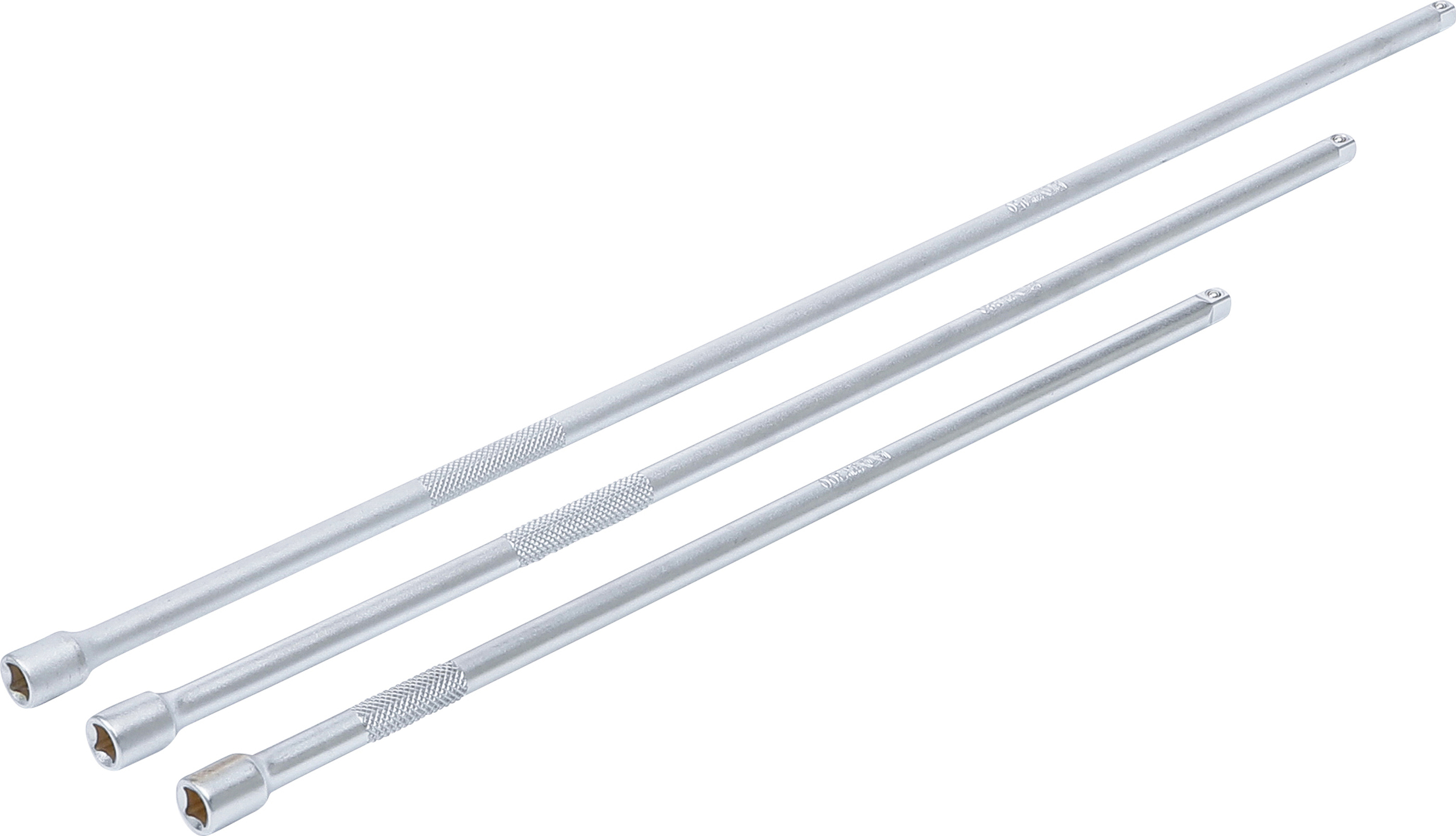 BGS Verlängerungs-Satz | 6,3 mm (1/4") | 300 / 380 / 450 mm | 3-tlg.