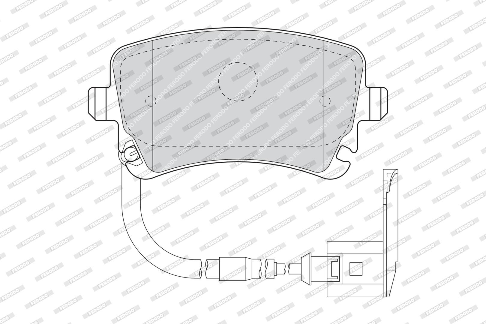 Bremsbelagsatz, Scheibenbremse