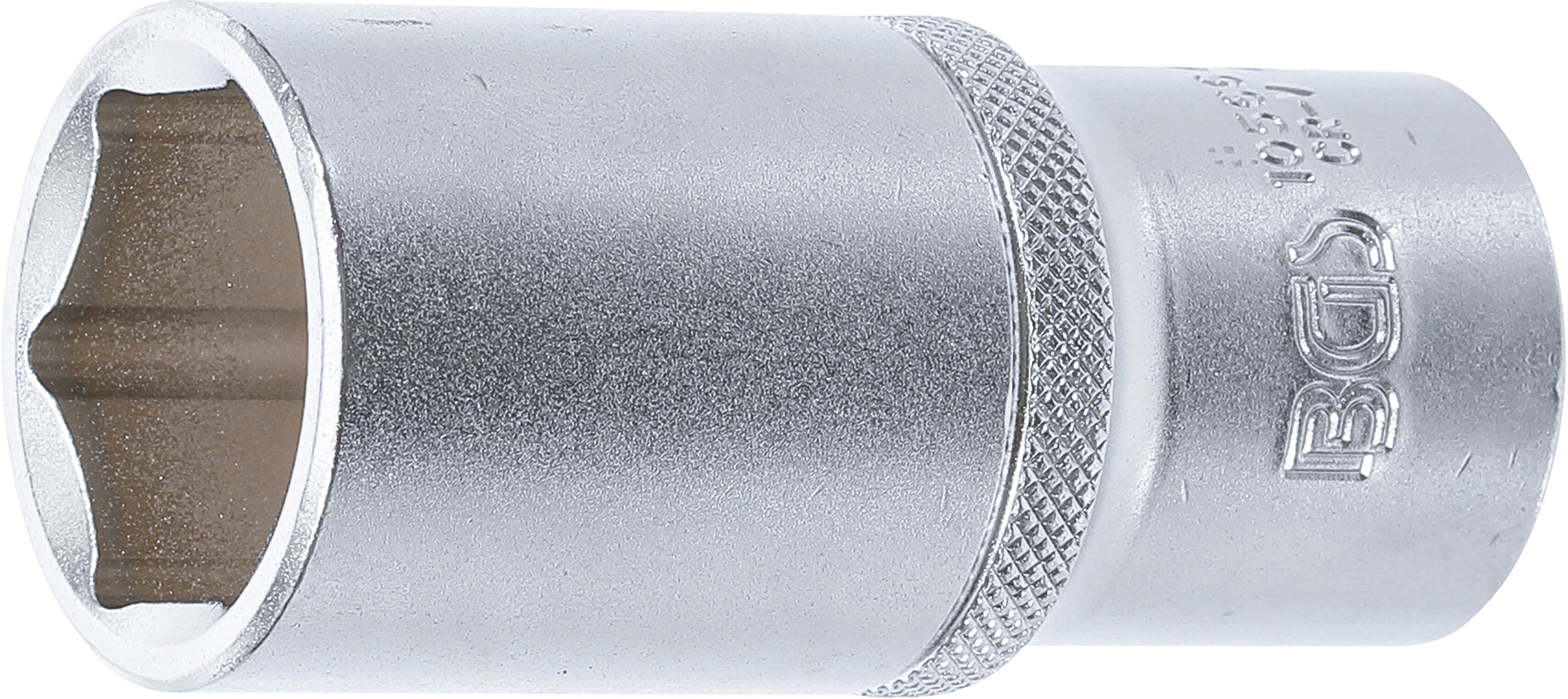 BGS Steckschlüssel-Einsatz Sechskant, tief | Antrieb Innenvierkant 12,5 mm (1/2") | SW 26 mm