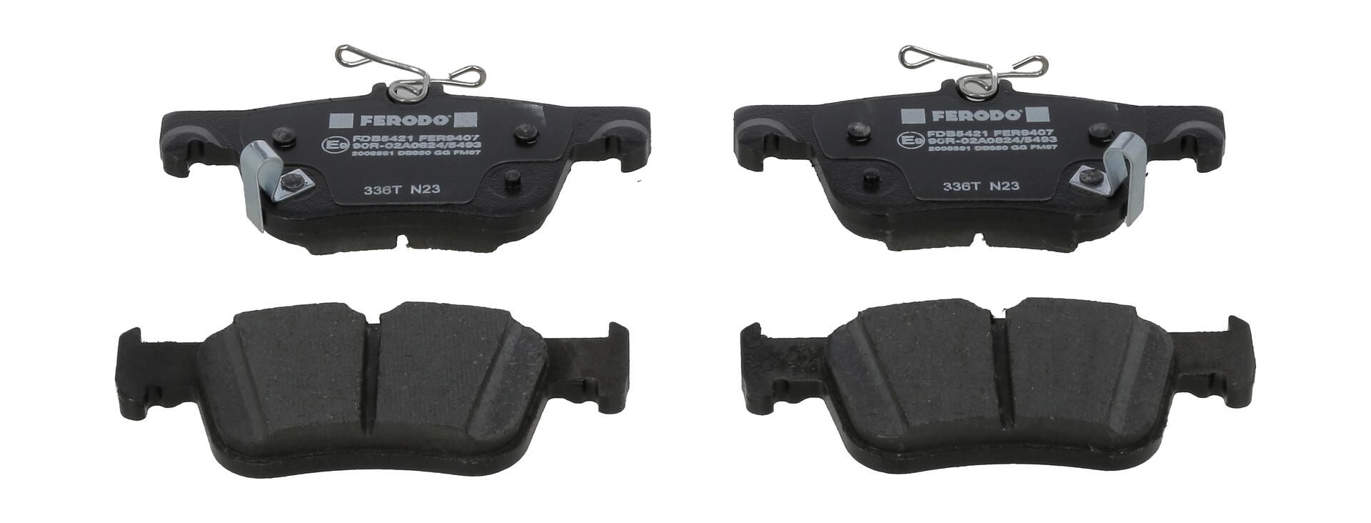 Bremsbelagsatz, Scheibenbremse