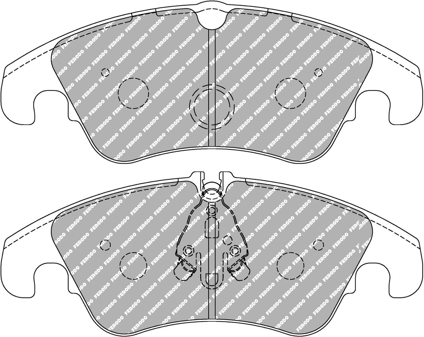 Bremsbelagsatz, Scheibenbremse