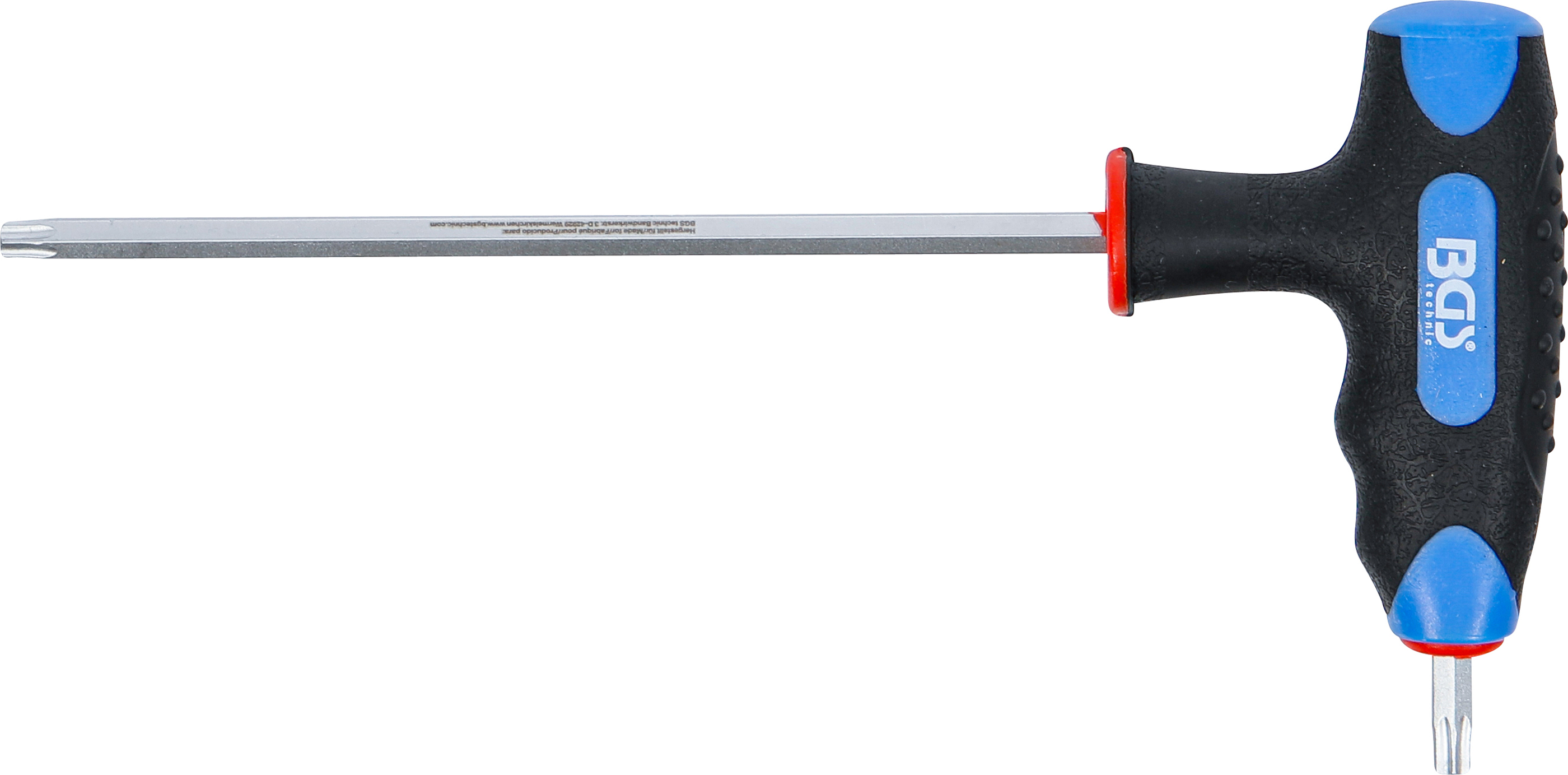BGS Schraubendreher mit T-Griff und seitlicher Klinge | T-Profil (für Torx) T27