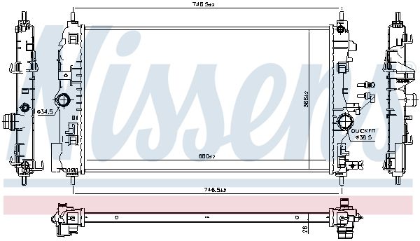 Kühler, Motorkühlung