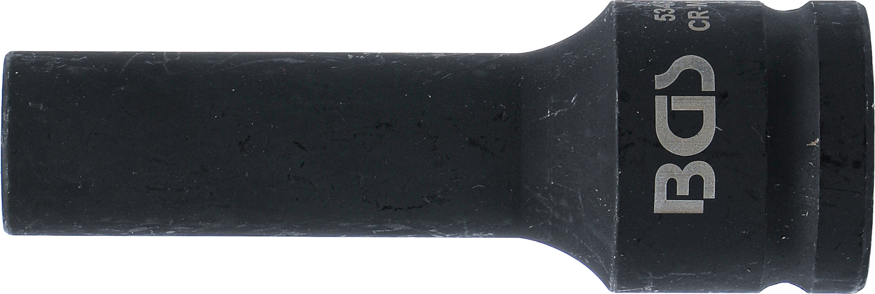 BGS Kraft-Steckschlüssel-Einsatz E-Profil, tief | Antrieb Innenvierkant 20 mm (3/4") | SW E20