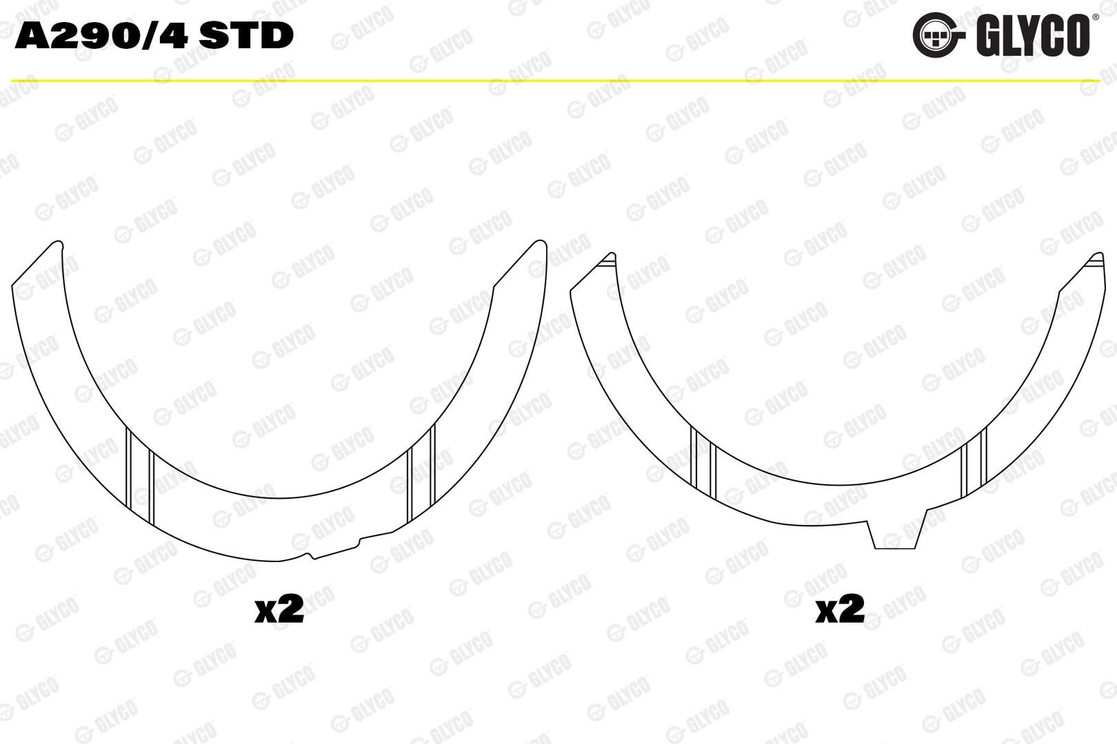 Distanzscheibe, Kurbelwelle