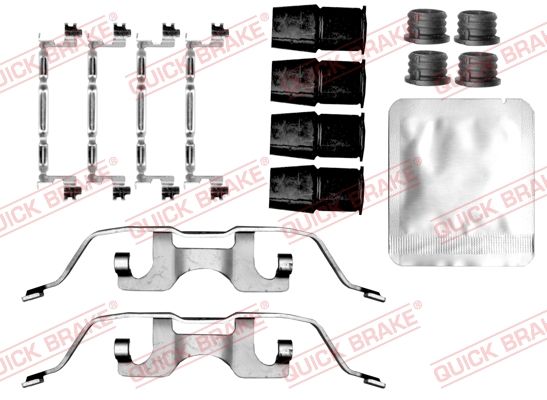 Zubehörsatz, Scheibenbremsbelag