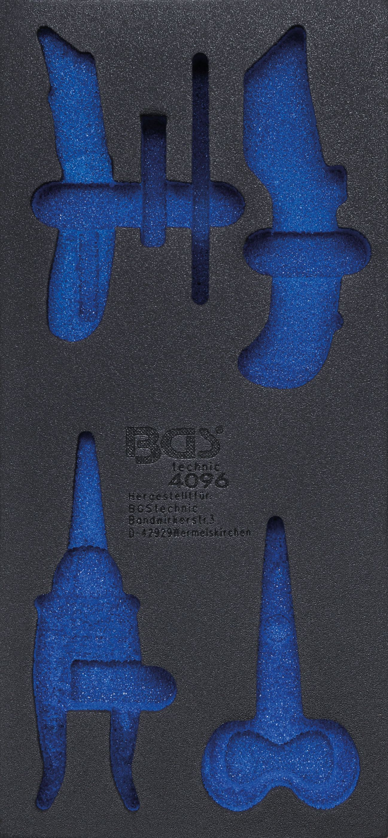 BGS Werkstattwageneinlage 1/3 | leer | für Art. 4096