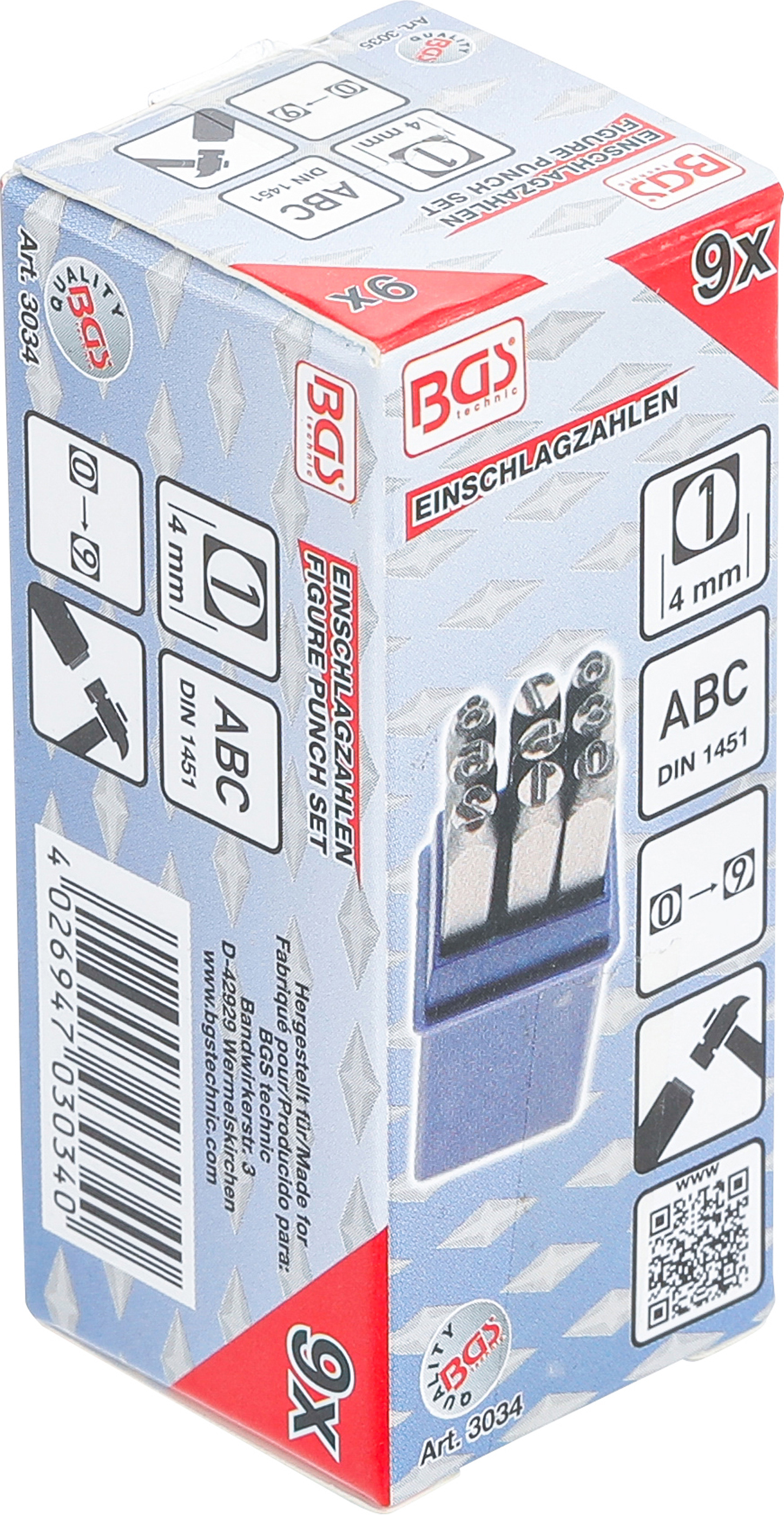 BGS Einschlagzahlen | 4 mm BGS Einschlagzahlen | 4 mm