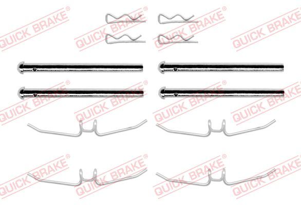 Zubehörsatz, Scheibenbremsbelag