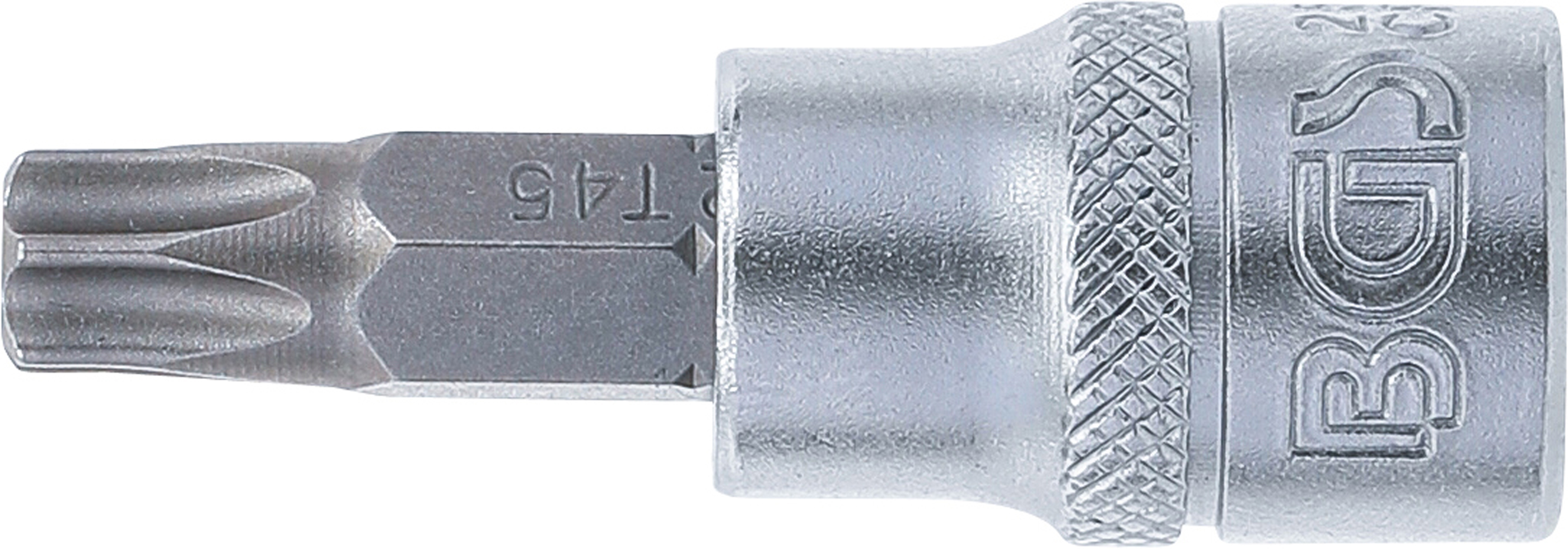 BGS Bit-Einsatz | Antrieb Innenvierkant 10 mm (3/8") | T-Profil (für Torx) T45