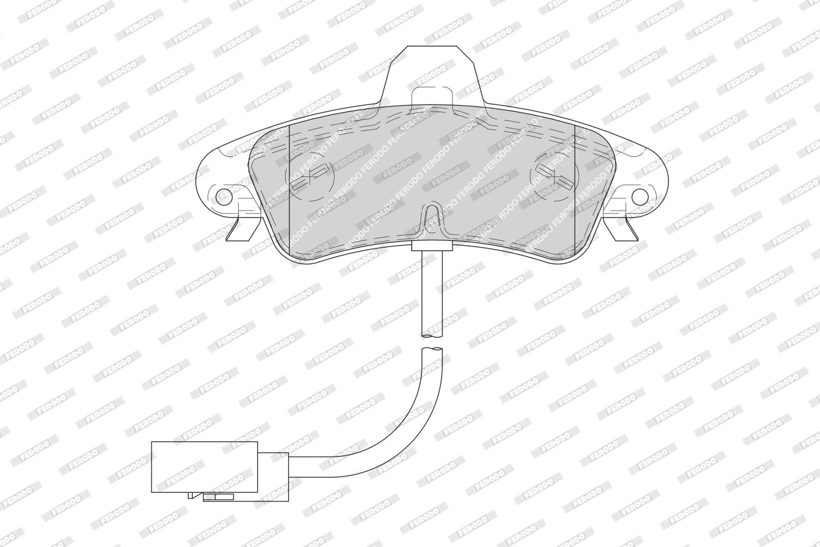 Bremsbelagsatz, Scheibenbremse