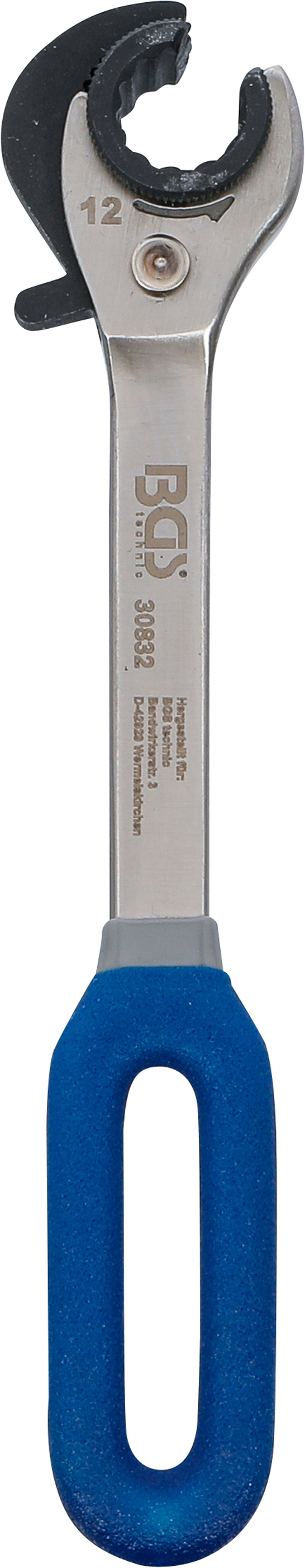 BGS Ratschen-Ringschlüssel, offen | SW 12 mm