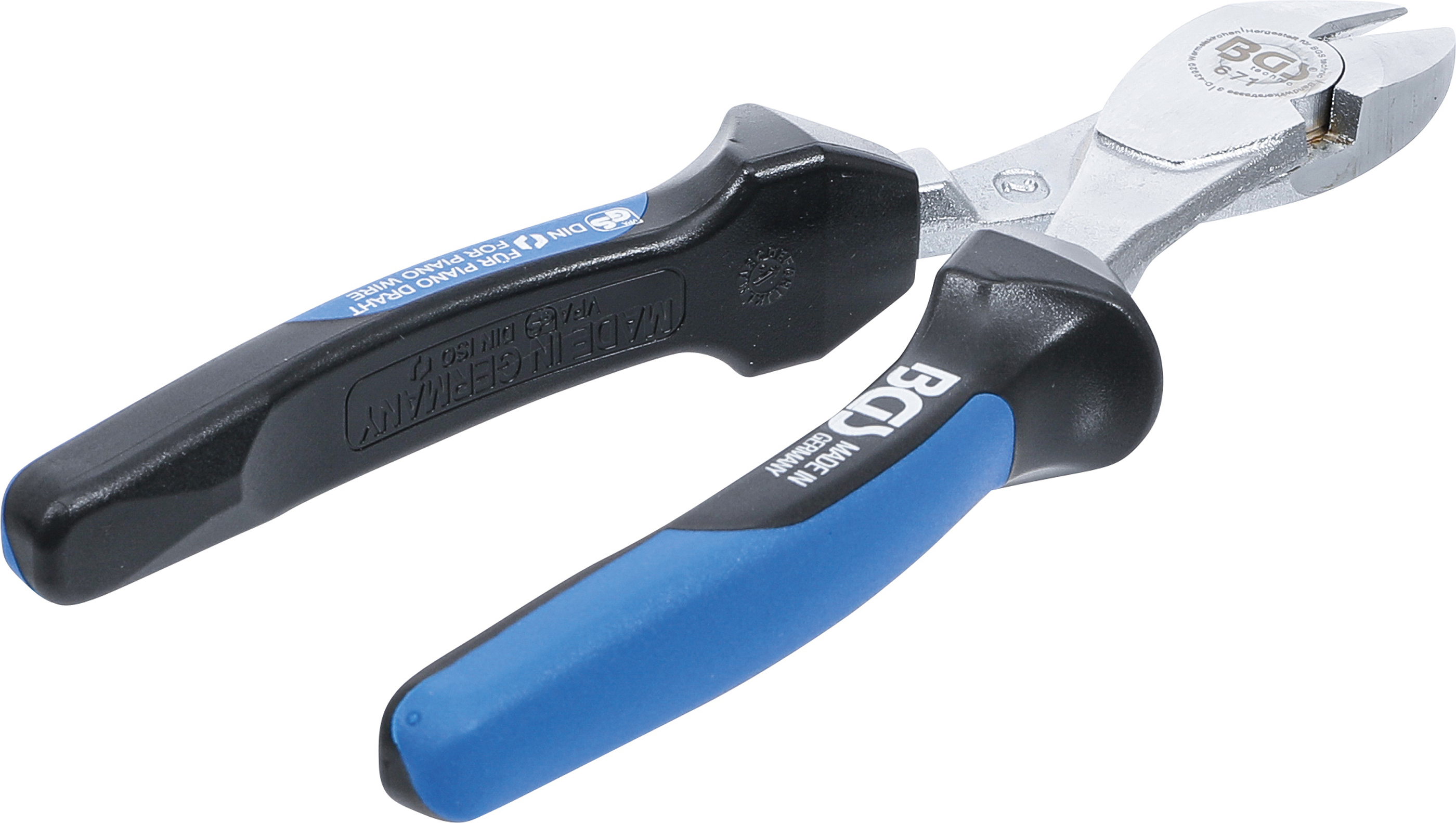 BGS Kraft-Seitenschneider | für Pianodraht | 200 mm