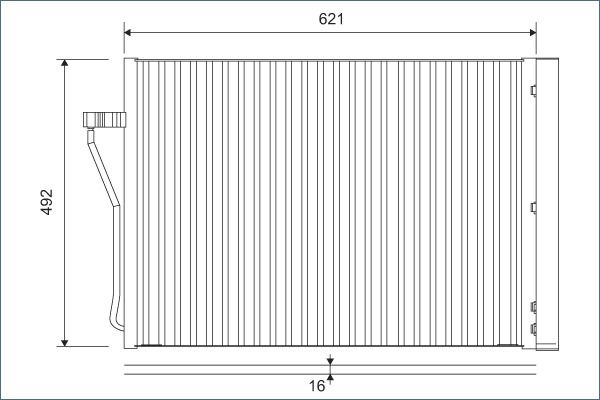 Kondensator, Klimaanlage