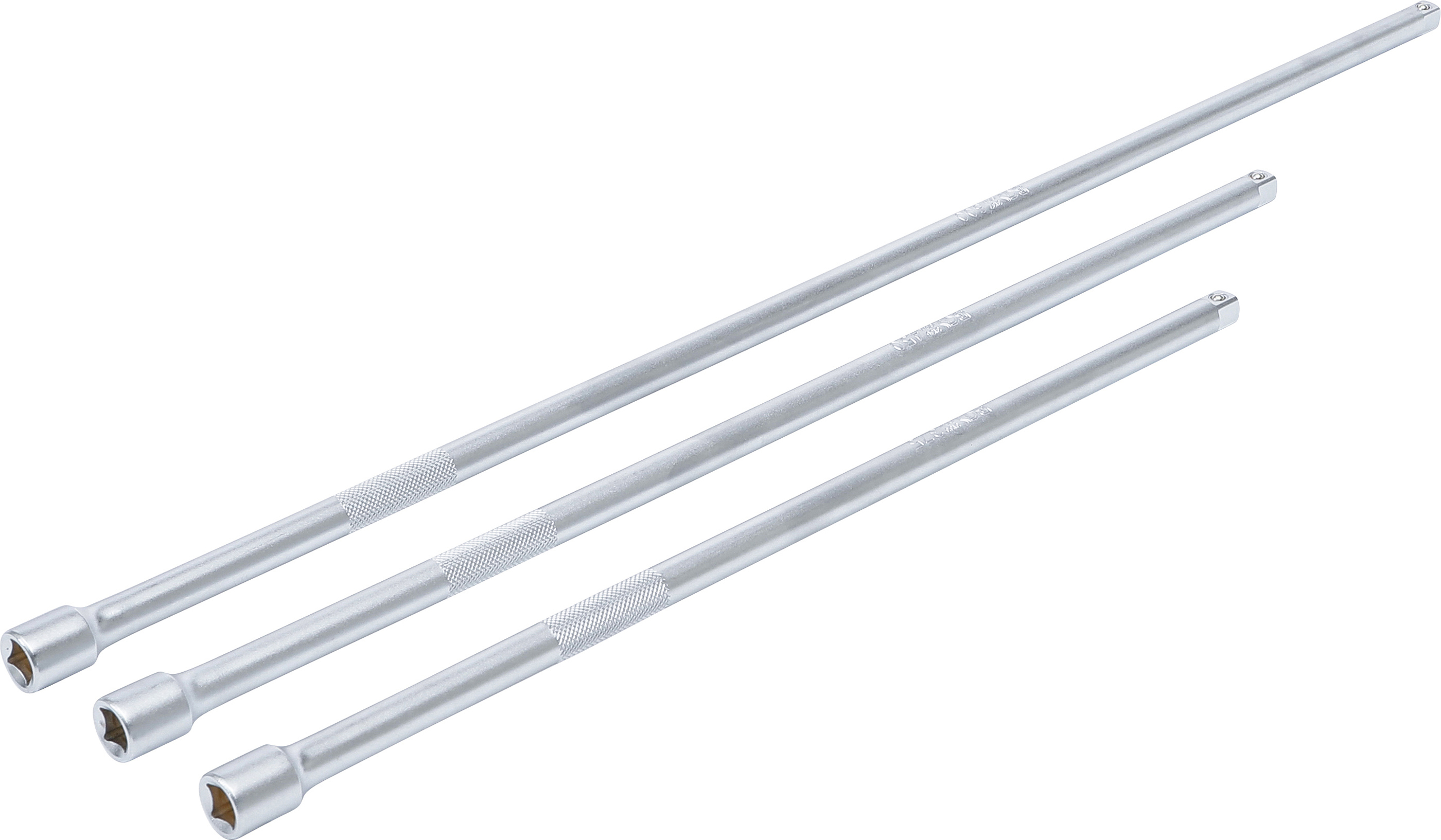 BGS Verlängerungs-Satz | 10 mm (3/8") | 375 / 450 / 600 mm | 3-tlg.