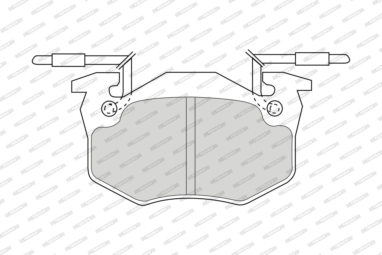 Bremsbelagsatz, Scheibenbremse