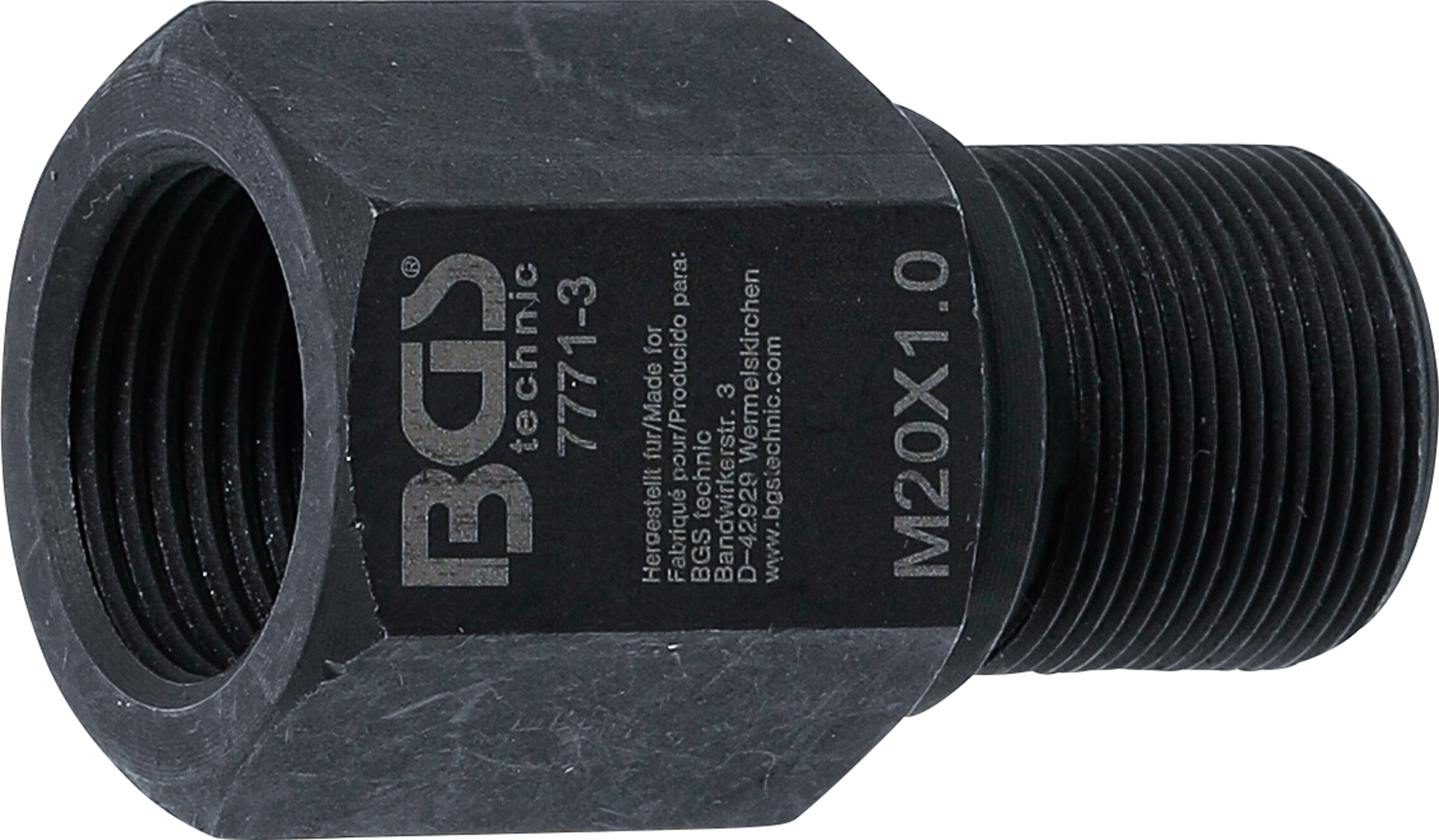 BGS Demontageadapter aus Art. 7771 | M20 x M20 x 49 mm