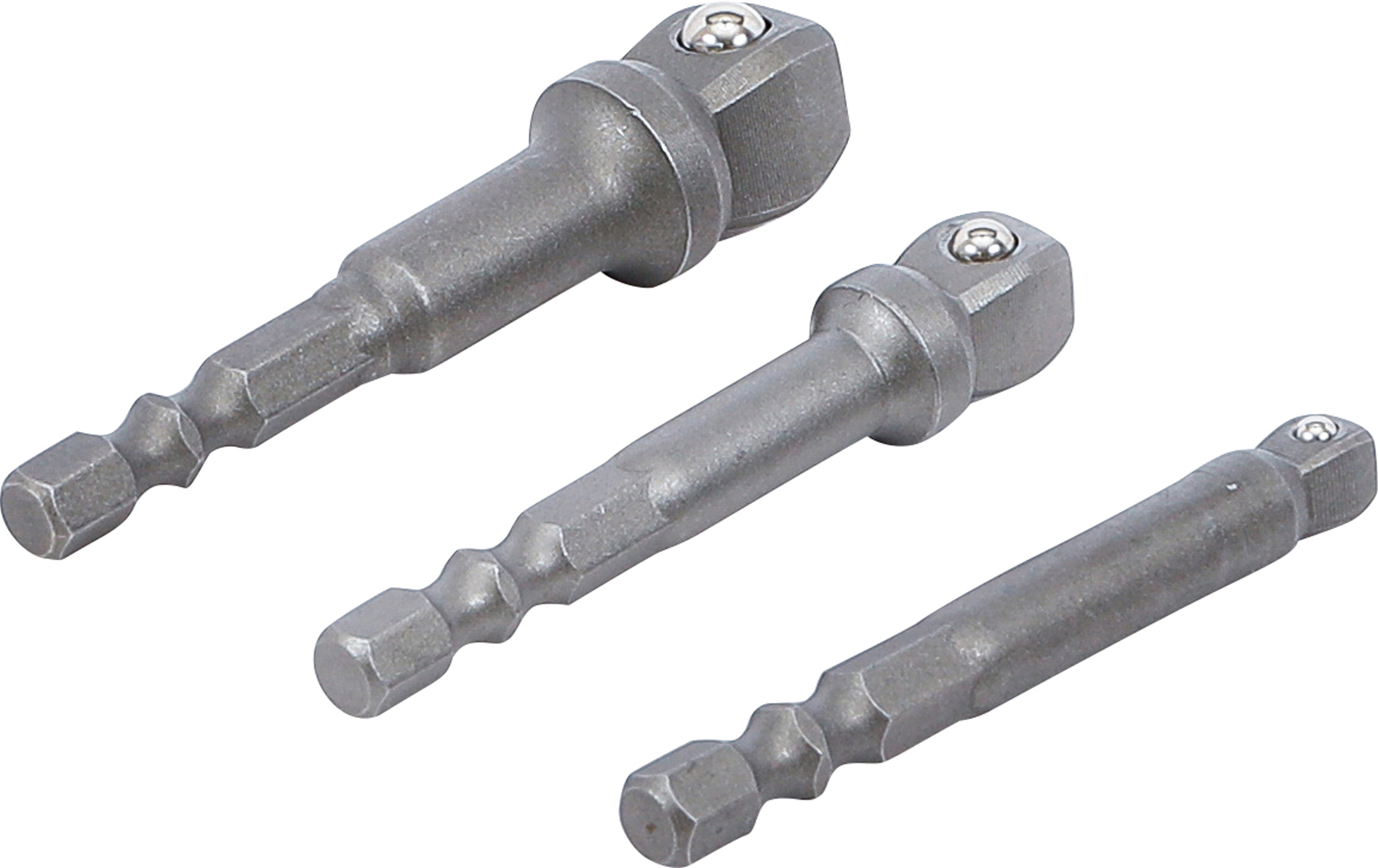 BGS Bohrmaschinen-Kippadapter-Satz | Antrieb Außensechskant 6,3 mm (1/4") | 3-tlg.
