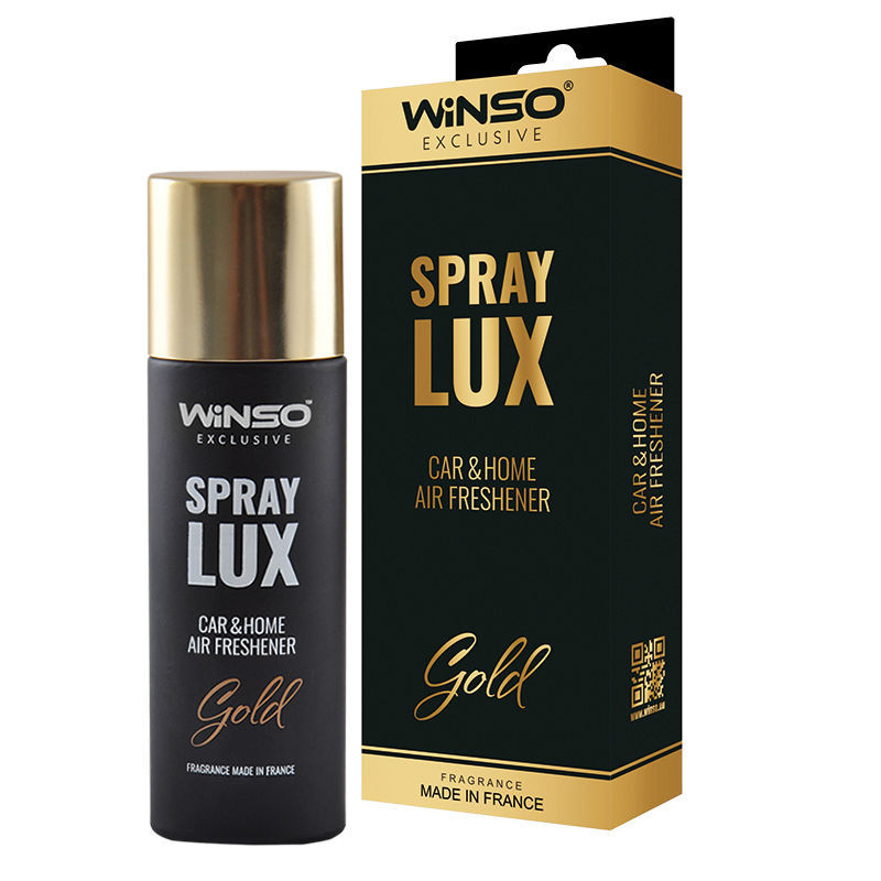 Winso Exclusive Spray Lux Gold Auto Lufterfrischer Premium Car Perfum 55 ml
