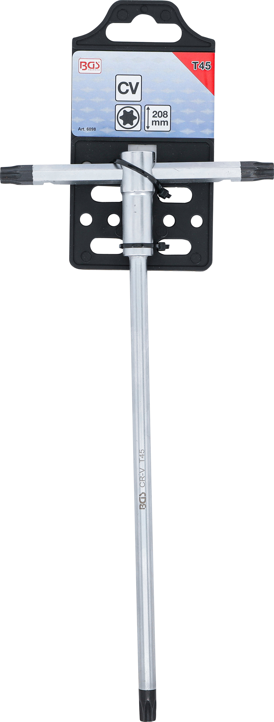 BGS Schraubendreher mit T-Gleitgriff | T-Profil (für Torx) | T45