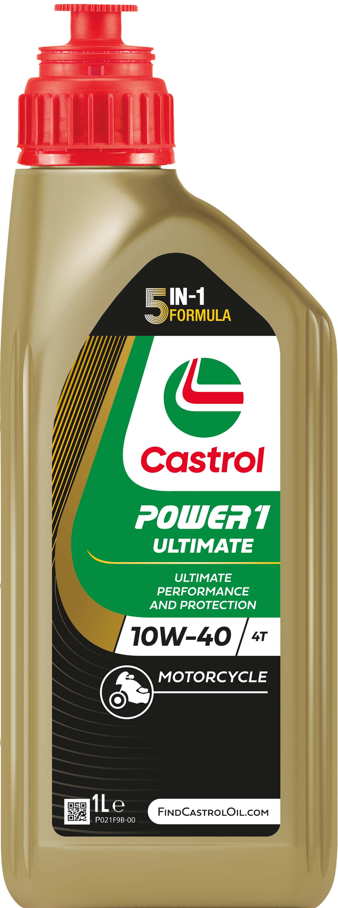 10W-40 Castrol Power 1 Ultimate Motorrad 4-Takt Motoröl 1 Liter