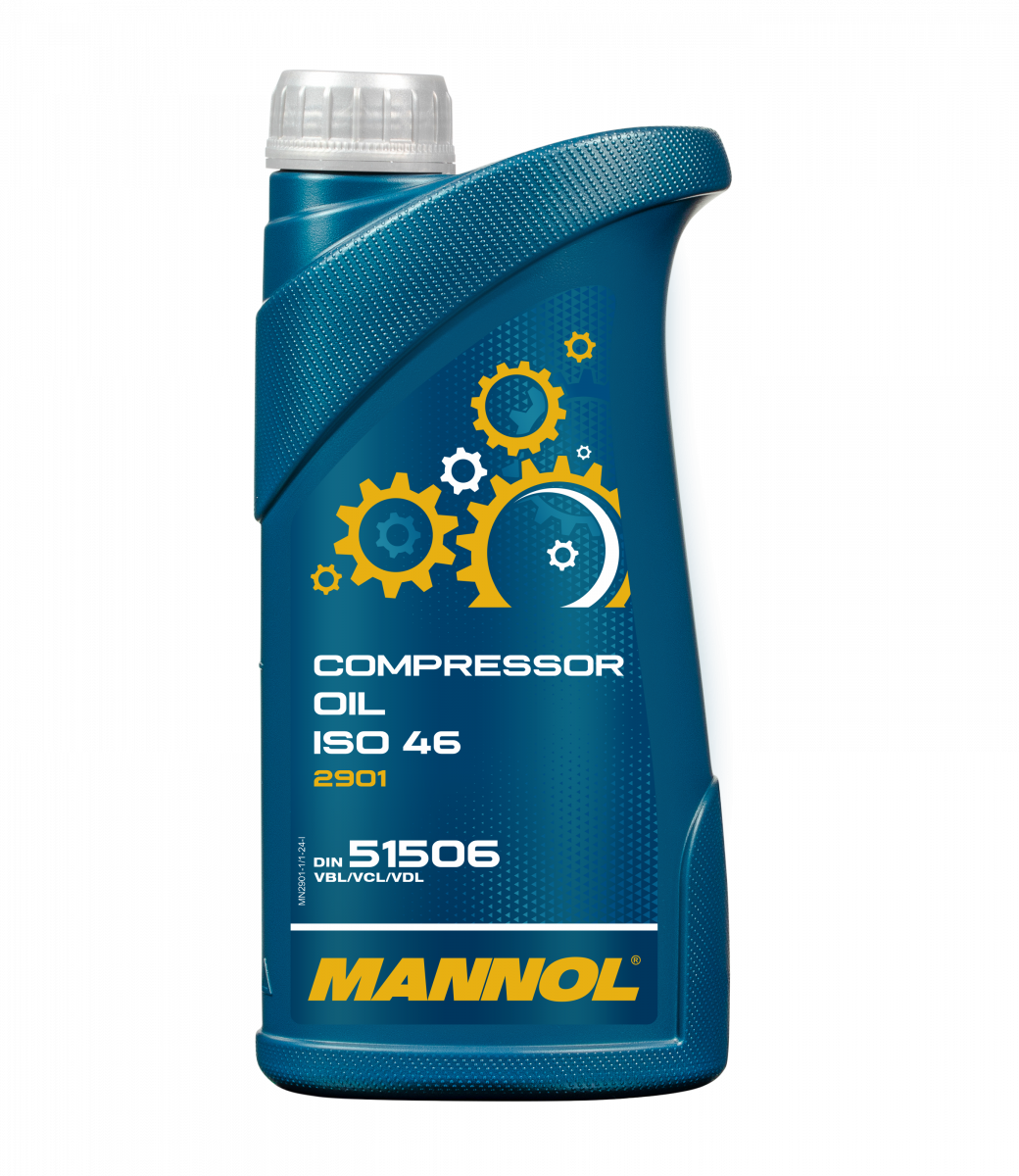 Mannol 2901 Compressor Oil ISO 46 1 Liter