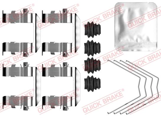 Zubehörsatz, Scheibenbremsbelag
