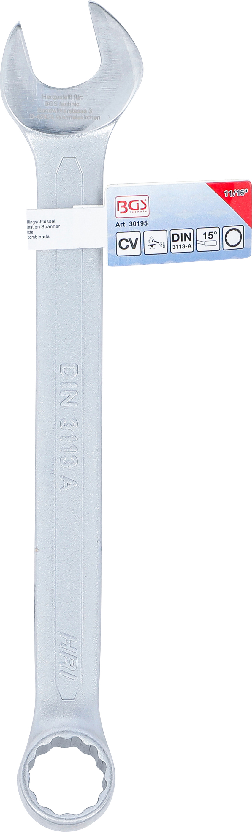 BGS Maul-Ringschlüssel | SW 11/16"