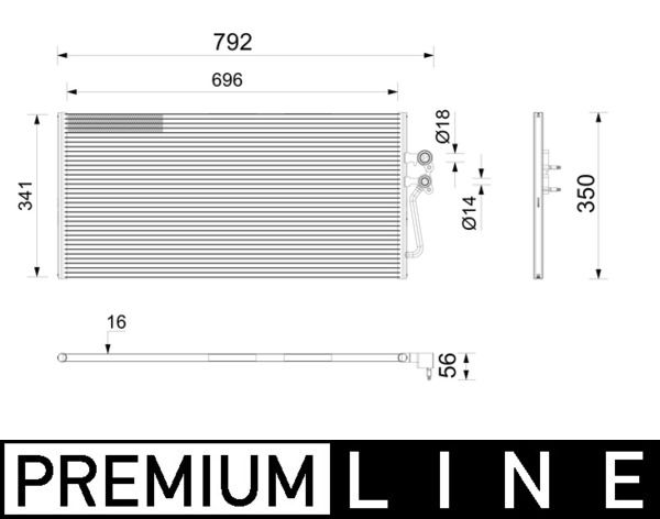 Kondensator, Klimaanlage