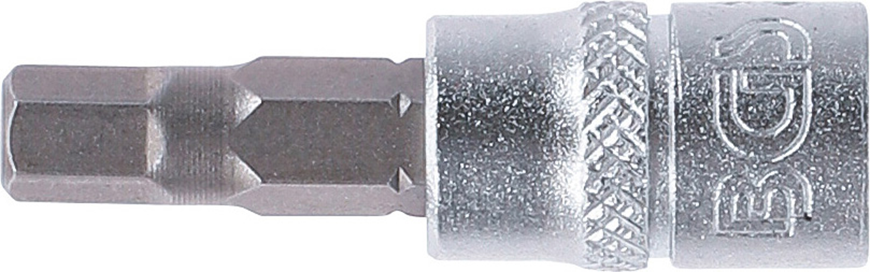 BGS Bit-Einsatz | Antrieb Innenvierkant 6,3 mm (1/4") | Innensechskant 5,5 mm