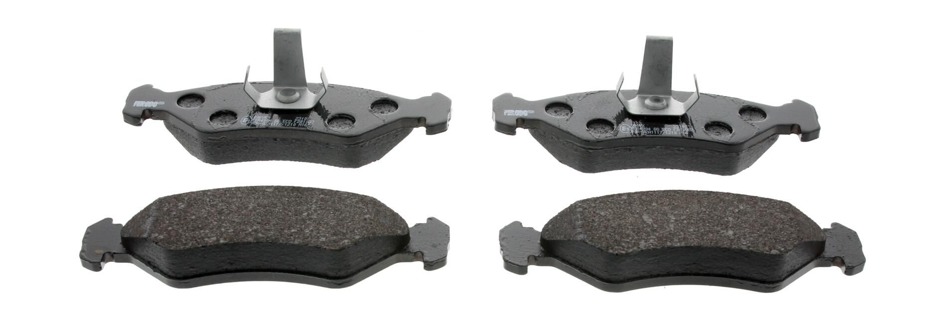 Bremsbelagsatz, Scheibenbremse