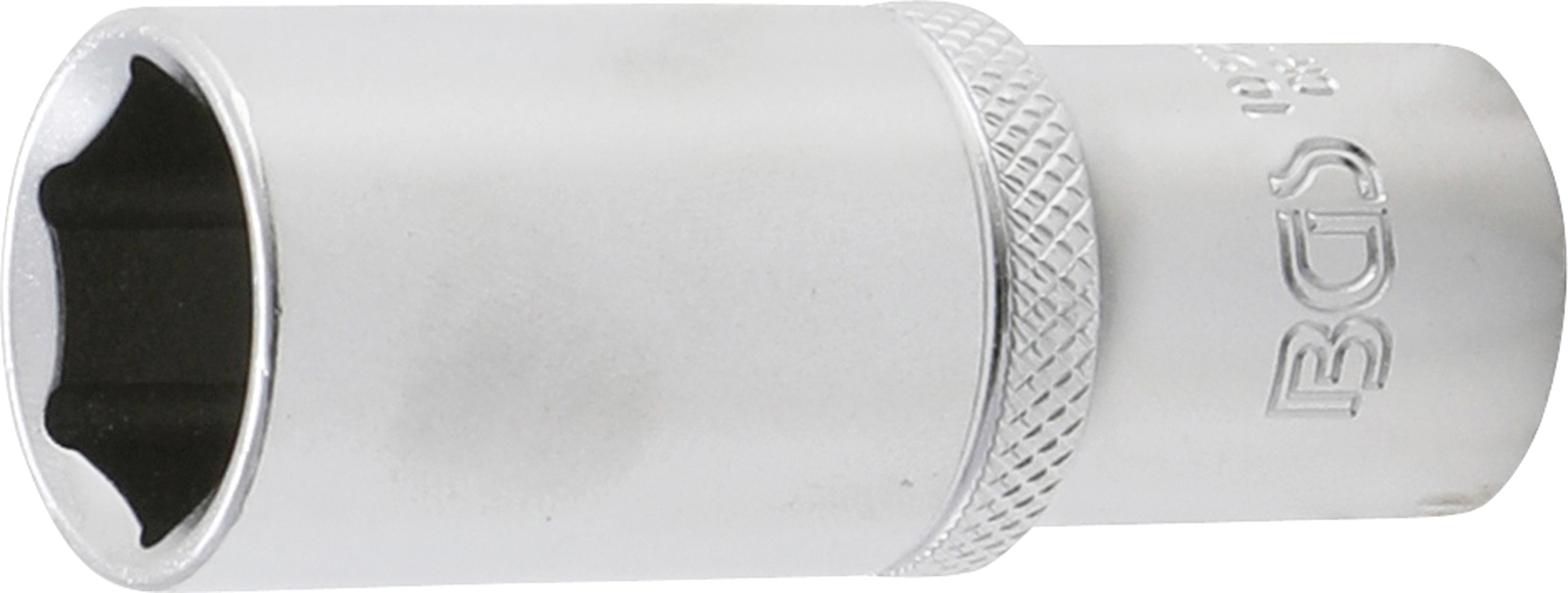 BGS Steckschlüssel-Einsatz Sechskant, tief | Antrieb Innenvierkant 10 mm (3/8") | SW 17 mm