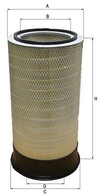 Luftfilter “WIX FILTERS Filtereinsatz , IEC 60417-6183 mechanisches Fachwissen erforderlich , 619 mm”